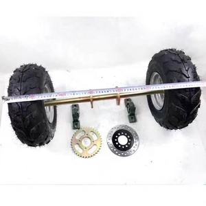 Kit <span class=keywords><strong>de</strong></span> Bricolaje para Quad, Go Kart, Karting, UTV, Buggy, Llantas <span class=keywords><strong>de</strong></span> 6 Pulgadas, Discos <span class=keywords><strong>de</strong></span> Freno, Rotores, Piñón, Eje Trasero <span class=keywords><strong>de</strong></span> ATV <span class=keywords><strong>de</strong></span> 80 cm - Product Image 3