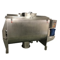 Mélangeur à double ruban horizontal industriel utilisé pour la poudre sèche de café