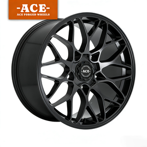 Rueda de Aleación de Aluminio Fundido en Negro Mate 5X112 5x120 para Autos de Carreras, Porsche, BMW, Audi, Mercedes Benz, Mustang, Supra - Product Image 2