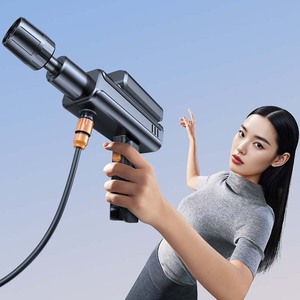 Xách Tay Áp Lực Cao Tự Động Nước Bọt Súng 21V Kim Loại Nhựa Brass Làm Sạch Súng Hiệu Quả Rửa Xe Bền Và Hiệu Quả - Product Image 2