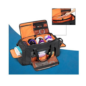 Chaussures Gym Duffel Bag 3 Diviseurs Réglables Sneak Sac de Voyage Bretelles Confort Transport Tendance pour Sports Business - Product Image 6