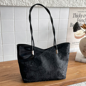 Bolsa Casual Retrô 2026, Nova Bolsa de Mão com Estampa de Leopardo, Grande Capacidade, Bolsa de Ombro Versátil para Mulheres em Poliéster - Product Image 3