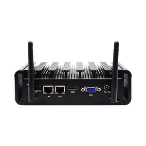 PC Industrial sin Ventilador de 11.ª Generación, Doble LAN, Doble Puerto Serie RS232 COM, RAM DDR4, Mini Computadora Integrada, Gateway de Automatización IPC - Product Image 3