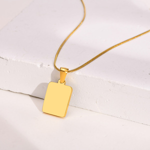 Ultima collana iniziale <span class=keywords><strong>per</strong></span> donna collana con lettera personalizzata piccola in acciaio inossidabile di alta qualità <span class=keywords><strong>per</strong></span> donne e ragazze - Product Image 2
