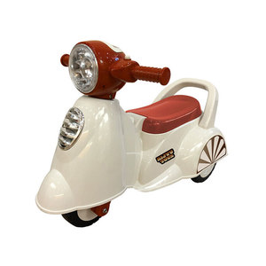 Mini scooter de plástico para montar en bicicleta, juguete para niños de 2 a 4 años, motocicleta de empuje para bebés, venta al por mayor - Product Image 1