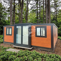 Meilleures ventes Maison préfabriquée de 40 pieds Capsule Maison moderne extensible Prix Maison portable Boutique de luxe de Chine