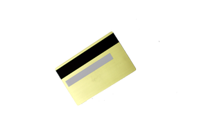 Tarjeta de Crédito Magnética de Acero Inoxidable Dorada con Impresión UV Personalizada y Grabado Láser para Miembros de <span class=keywords><strong>Amex</strong></span> Express - Product Image 3