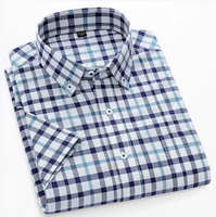 Vente directe de chemises à carreaux pour hommes de qualité supérieure, sur mesure, en gros, chemise en coton à carreaux pour hommes, toucher soyeux, sans plis