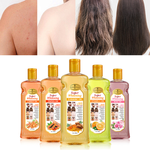 Huile corporelle à la vitamine C 600ml Marque privée Éclaircissante 7 jours Éclaircissante Huile de massage corporel multi-usages <span class=keywords><strong>Parfum</strong></span> Vente en gros - Product Image 6