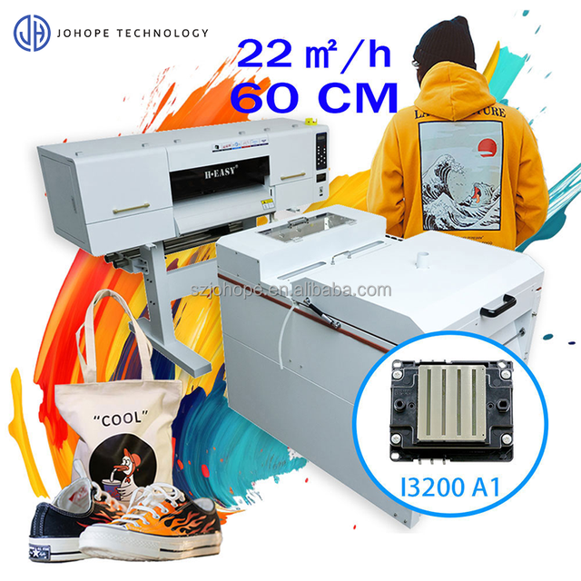 Industrial DTF Printer 60CM With I3200 Printhead 1200 Dpi 22m²/h Impresora Imprimante Professional Para Production Textil