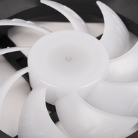 Ventilateur de refroidissement RGB 120 mm en gros, ventilateur silencieux 4 broches pour boîtier d'ordinateur avec dissipateur thermique arc-en-ciel, radiateur de refroidissement CPU personnalisé pour PC de bureau