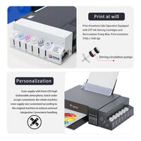 Eizoulyn Nouvelle machine d'impression intelligente Epso n Smart T-shirt A4 L805/ L8050/8058 Ecotank Photo PET Film Transfert intelligent Imprimante DTF