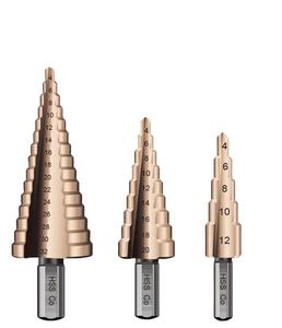 Jeu de forets étagés M35/M2/4341/4241 en <span class=keywords><strong>Cobalt</strong></span> de <span class=keywords><strong>titane</strong></span>, pour le perçage du métal, du bois, du plastique et de l'acier inoxydable, vente en gros, 14 pièces - Product Image 3