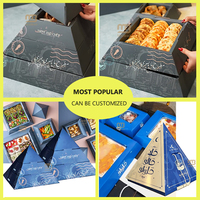 Personnalisé arabe doux kunafa emballage pyramide pâturage boîte à emporter pain gâteau desserts pyramide alimentaire boîte conception bento pyramide boîte
