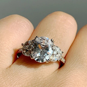 Anello Semplice a Forma di Foglia per Donne, Elegante Stile Naturale, Gioiello da Dito alla Moda - Product Image 2