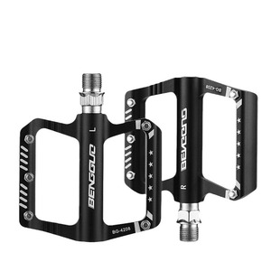 Pédales de vélo Yueli BG-4208 en alliage d'aluminium antidérapantes pour vélo de route et VTT - Product Image 1