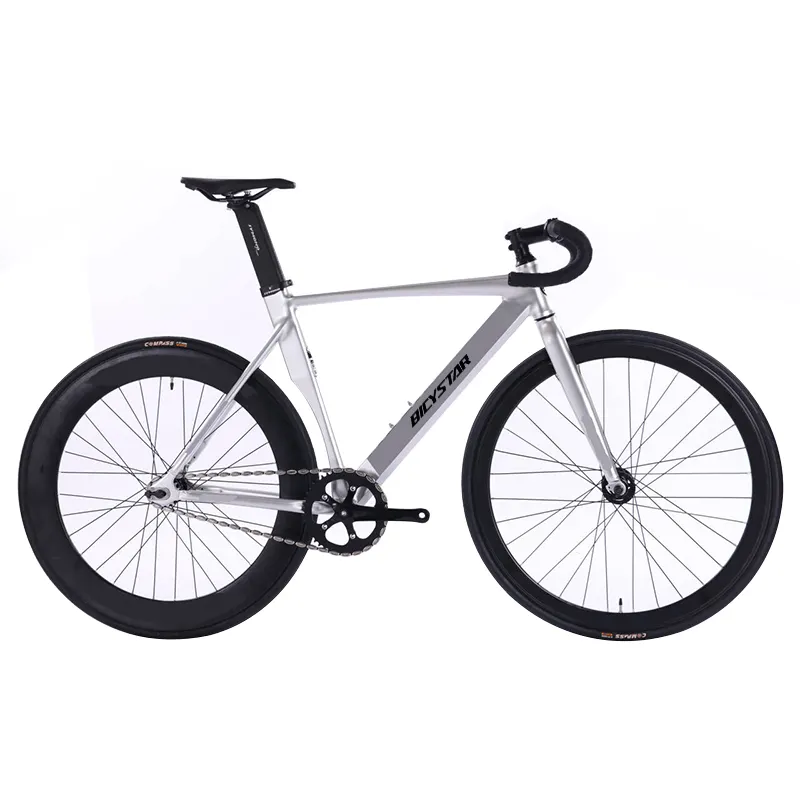 سبيكة ألومنيوم سرعة واحدة 700C ترس ثابت دراجة مخصصة المسار دراجة سباق دراجات بلب فلوب هوب ترس الدراجة