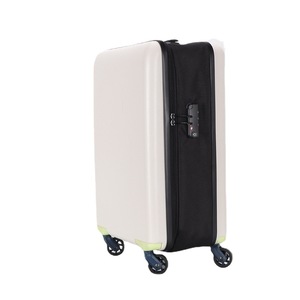 20-Inch Lightweight Carry-On Suitcase <b>With</b> Swivel <b>Wheels</b> And <b>Lock</b> For Business Travel Women Solid Color Detachable Handle - Product Image 1