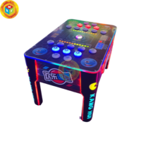 Machine de jeu d'arcade à monnayeur pour 2 joueurs, jeu de réaction à boutons, course de réflexes, divertissement d'intérieur