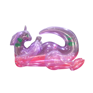 Jouet gonflable transparent en PVC violet <span class=keywords><strong>Goodra</strong></span> Dragon de Hongyi Toy, jouet gonflable transparent <span class=keywords><strong>Goodra</strong></span> Dragon pour collection - Product Image 1