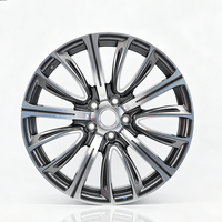 Jantes forgées en alliage d'aluminium gris canon, 18 pouces, 8J, ET 30mm, 5x112, CB 66.5mm, à rayons multiples, personnalisées pour BMW