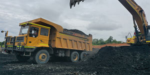 Camión Volquete para Minería DW90A con Sistema de Dirección Hidráulica Completa de Menor Esfuerzo y Gran Capacidad de Carga de 60T - Product Image 6