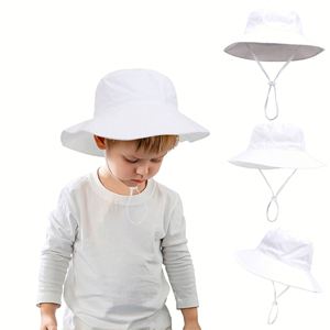 Wholesale Summer Baby Sun <b>Hat</b> for Men and Women Baby Breathable Basin Beach Fisherman <b>Hat</b> - Product Image 4