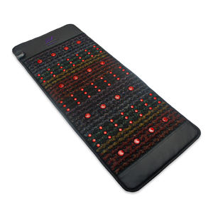 Luxuryade B128 ametist isıtma <span class=keywords><strong>Mat</strong></span> çakra gökkuşağı kızılötesi işık terapi PEMF masaj yatak vücut sağlık - Product Image 6