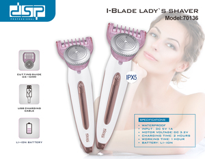 <span class=keywords><strong>Épil</strong></span>ateur à soie pour femme, vente chaude, sans douleur, à lame unique, rechargeable par USB - Product Image 3
