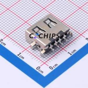 USB-ZD-135SMT USB <b>Connector</b> SMD <b>Connector</b> ( Mounting Type: Sink Board ) - Product Image 2
