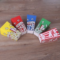 Seau de pop-corn jetable écologique poulet frit tasse en papier avec impression 16oz 32oz 64oz 85oz 130oz