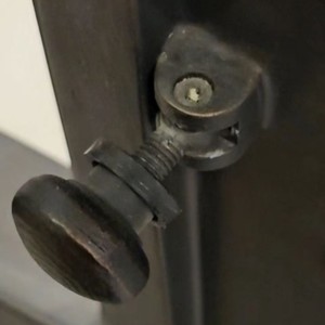 Loquet de panneau d'installation de fenêtre en verre pour <span class=keywords><strong>porte</strong></span> d'entrée en fer forgé - Product Image 2