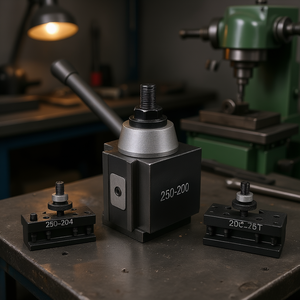 Ensemble d'outils à changement rapide de type cale de 10 à 15 pouces pour mini tour à métaux - Product Image 2