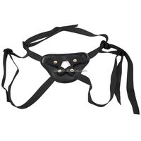 Arnés de Cuero PU Ajustable SacKnove para Hombre Gay, Cinturón de Coqueteo BDSM, Juguete Sexual con Dildo, Correa Hueca para Hombres