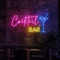 Custom Shop Us Enseigne LED au néon du fabricant Lumière LED lettre Enseigne lumineuse au néon en acrylique pour bar d'affaires, boutique, hôtel Enseigne au néon personnalisée