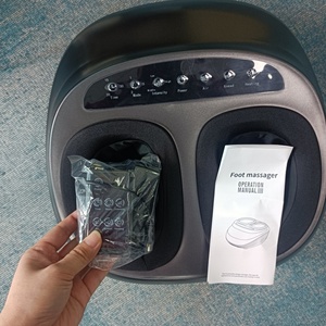 Electric Multifunctional Foot and Calf Massage Machine With <b>Remote</b> Controller 3 Intensities Helps Relax Leg Massager - Product Image 1