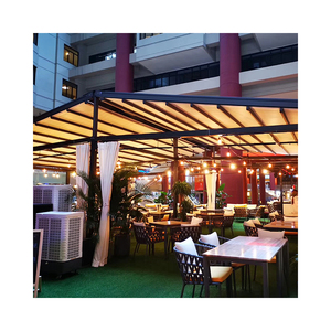 Tenda <span class=keywords><strong>da</strong></span> Sole Retrattile Motorizzata per Esterni, Impermeabile, con Telaio in Alluminio e Sensore Vento/Pioggia, per Casa e Ristorante, Tessuto Resistente - Product Image 5