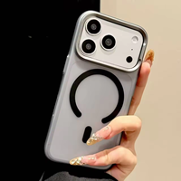 Coque de téléphone portable en PC givré de nouvelle couleur pour iPhone 18 Pro Max avec aimant, compatible avec iPhone 18, 17, 16, 15, 14, coque arrière rigide