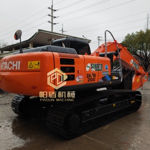 รถขุดมือสอง 20 ตัน ของแท้จากญี่ปุ่น Hitachi Zaxis 200 ZX200-3 ZX200-3g ZX EX 200 EX200 รถขุดไฮดรอลิกแบบตีนตะขาบ - Product Image 1