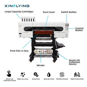 Impresora UV DTF XinFlying de 24 pulgadas para impresión de etiquetas de cristal, soporte técnico en la máquina UV DTF de EE. UU. - Product Image 3