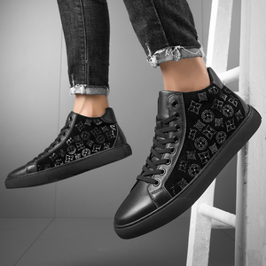 Bande haute haute qualité baskets hommes femmes adolescent en cuir véritable Sneaker décontracté chaussures sur mesure sportif printemps automne - Product Image 4