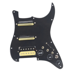 Ssh-cuộn dây tách đàn Guitar điện Pickguard hai Humbucker nhỏ + một Humbucker(9k/9K/15K)+ công tắc im lặng được tải sẵn scratchc - Product Image 2
