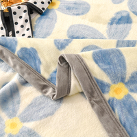 Couverture en flanelle épaisse hypoallergénique à double couche, velours de lait, sherpa, raschel, antistatique, écologique, peluche d'hiver, couverture personnalisée