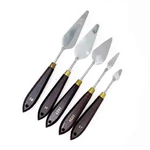 Manche en bois Art Grattoir Peinture D'art Couteau - Product Image 1