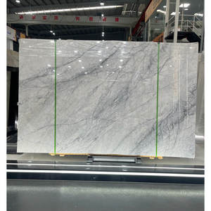 Carreaux de sol en marbre blanc Blossom à veines grises, design moderne, poli et affiné, pour intérieur, marbre de Turquie, <span class=keywords><strong>60x60</strong></span> - Product Image 6