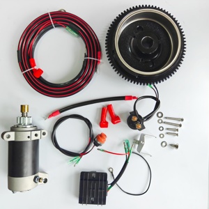 Arranque eléctrico 4 tiempos 20hp 25hp Motor fueraborda para <span class=keywords><strong>YAMAHA</strong></span> <span class=keywords><strong>F20</strong></span> F25 Motor fueraborda Kit de conversión de arranque eléctrico - Product Image 3