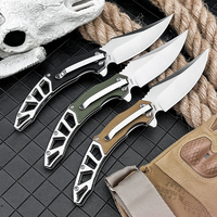 Couteau pliant EDC de camping SW916, qualité industrielle, portable, haute dureté, outil de chasse extérieur, usage quotidien, légumes, acier OEM