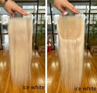 Alibaba: Mis pedidos listos para enviar - Pelucas de cabello humano virgen con cierre de encaje suizo y frontal de encaje para integración femenina
