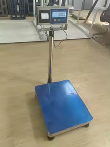 TCS modeli elektronik paslanmaz çelik Platform ölçekli 600kg kapasite 10g doğruluk LCD dijital gösterge OEM desteklenen tezgah ölçeği - Product Image 4