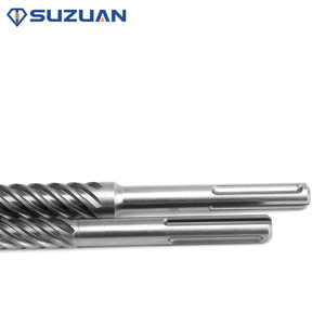 Cắt nhanh 6-Flute SDS Max búa khoan bit 5-Pit tương thích Carbide Tipped cho gạch gia cố nề - Product Image 3